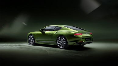 В Россию приехал крутой Bentley Continental GT&nbsp;Speed 2025 &mdash; люксовый гранд-турер с 782-сильным мотором и полным приводом